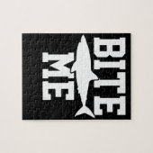 Bite Me - Shark Marine Biology Gift - Animal Ocean Legpuzzel (Horizontaal)