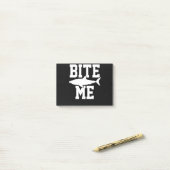 Bite Me - Shark Marine Biology Gift - Animal Ocean Post-it® Notes (Op bureau)