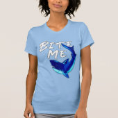 Bite me - Shark T-shirt (Voorkant)