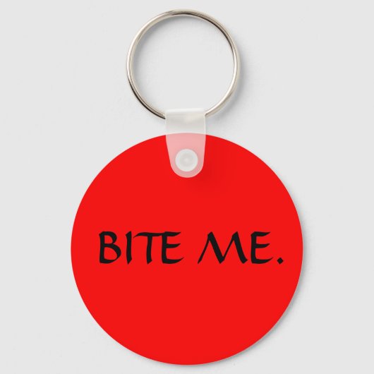 BITE ME. SLEUTELHANGER (Voorkant)