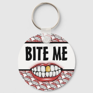 Bite me Sleutelhanger