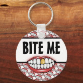 Bite me Sleutelhanger (Voorkant)