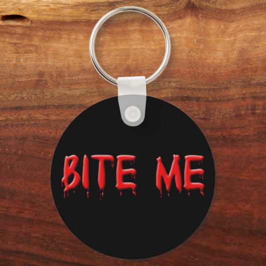 Bite me Sleutelhanger (Voorkant)