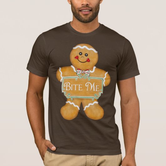 Bite me t-shirt (Voorkant)