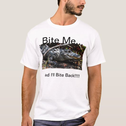 Bite me T-shirt (Voorkant)