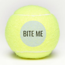 Bite Me Tennis Balls-set van 3