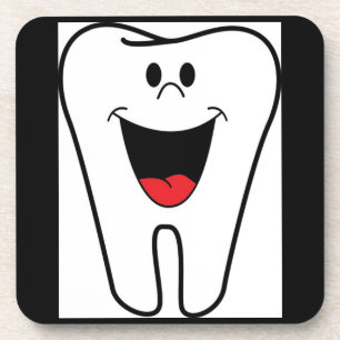 "BITE ME" TOOTH DRANKJES ONDERZETTER