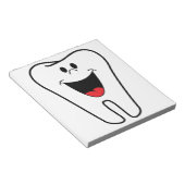 "BITE ME" TOOTH NOTITIEBLOK (Schuin)