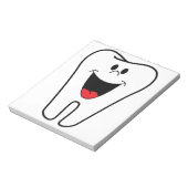 "BITE ME" TOOTH NOTITIEBLOK (Linkerzijde)