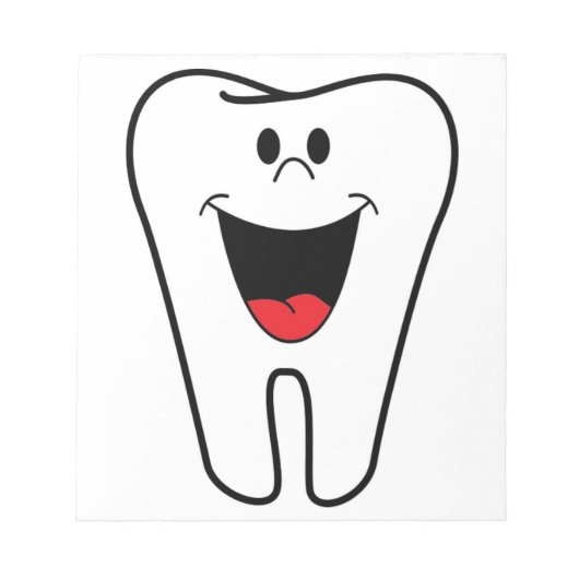 "BITE ME" TOOTH NOTITIEBLOK (Voorkant)