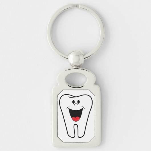 "BITE ME" TOOTH SLEUTELHANGER (Voorkant)
