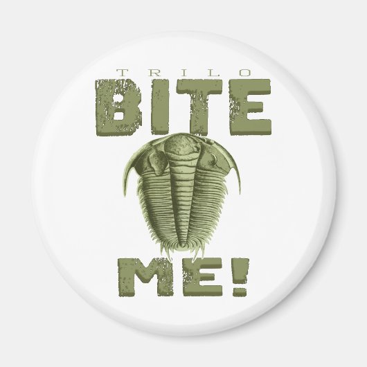 Bite Me Trilobite Magneet (Voorkant)