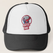 Bite me trucker pet (Voorkant)