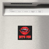 Bite Me Vampire Halloween Magneet (Insitu (Vaatwasser))