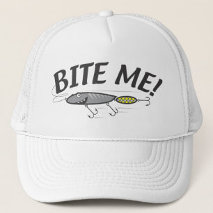 Bite me Vist Hook Humor Trucker Pet