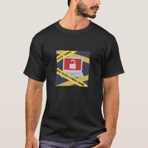 Bite size Cyber Crime Logo-Shirt T-shirt
