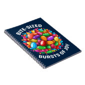 Bite-sized uitbarstingen van vreugde notitieboek (Rechterzijde)