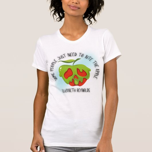 Bite the Apple T-shirt (Voorkant)