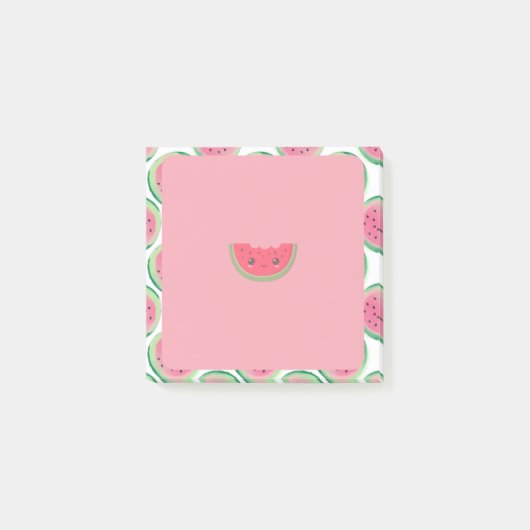 Bite van Watermeloen Post-it® Notes (Voorkant)