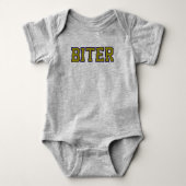 Biter - Voor de Tandjes Baby Romper (Voorkant)