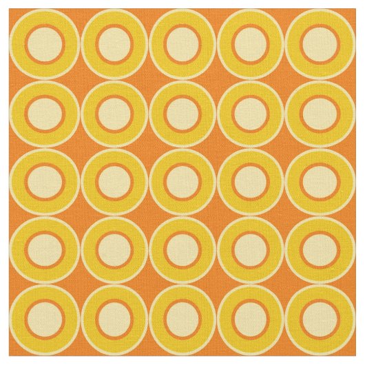 Bitesize geel Sinaasappel donuts met vulling op Si Stof (Close Up)