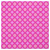 Bitesize magenta donuts met vulling op Lila Stof (Swatch)