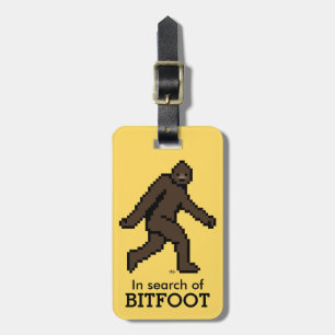 Bitfoot (de 8-bits Bigfoot) Bagagelabel