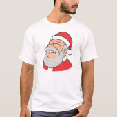 Biting Lip Santa T-shirt (Voorkant)