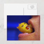 Biting Mini Aardappel Briefkaart (Voorkant / Achterkant)