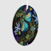 Bitis Nasicornis Butterfly Viper Art Ornament (voorkant)