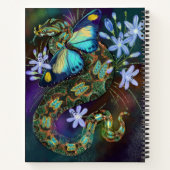 Bitis Nasicornis Butterfly Viper Notitieboek (Achterkant)