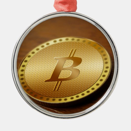 Bitmunt 2 metalen ornament (Voorkant)