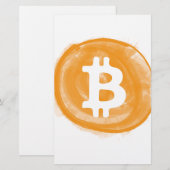 Bitmunt 6 briefpapier (Voorkant / Achterkant)