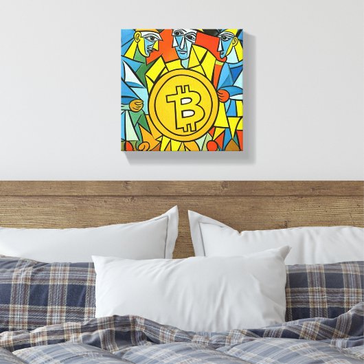 Bitmunt Art Canvas Afdruk (Insitu (Slaapkamer))