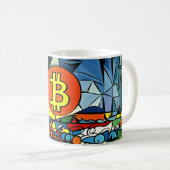 Bitmunt Art Koffiemok (Voorkant rechts)