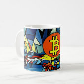 Bitmunt Art Koffiemok (Voorkant links)