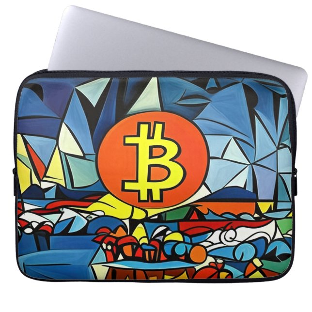 Bitmunt Art Laptop Sleeve (Voorkant)