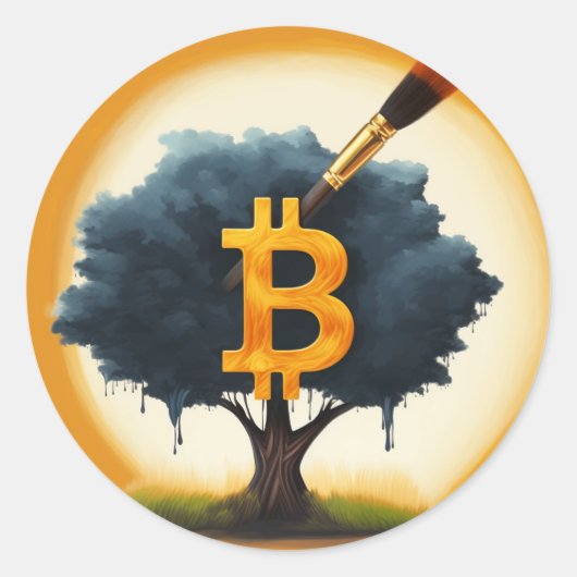 Bitmunt Art Tree Sticker (Voorkant)