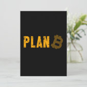 Bitmunt B Crypto BTC Cryptocurrency Cryptoft plann Kaart (Staand voorkant)