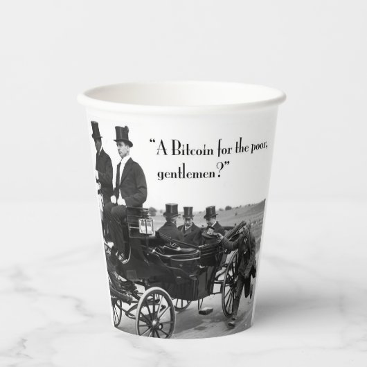 Bitmunt Beggar Papieren Bekers (Voorkant)