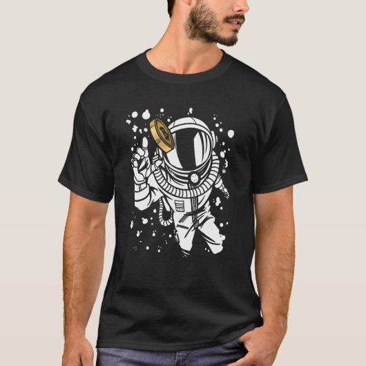 Bitmunt BTC Blockchain Crypto Cryptocurrency to th T-shirt (Voorkant)