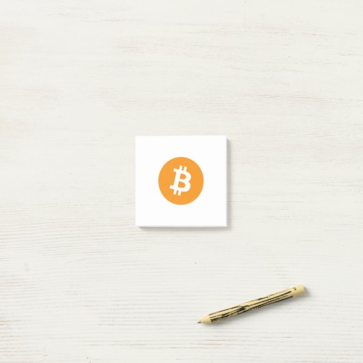 Bitmunt BTC Logo | Post-it notities Post-it® Notes (Op bureau)