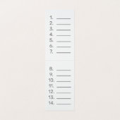 Bitmunt #BTC Rainbow Design Seed Card Mnemonic Visitekaartje (Binnenkant ongevouwen)