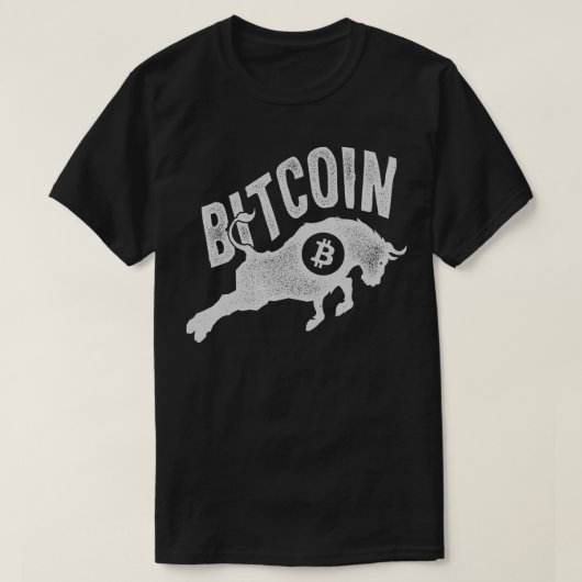 Bitmunt Bull BTC Crypto Currency Traders Blockchai T-shirt (Design voorkant)
