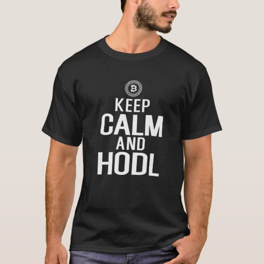 Bitmunt Crypto Keep Calm and HODL T-shirt (Voorkant)
