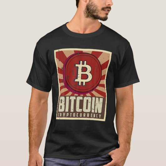 bitmunt Cryptocurrency Coin BTC Hodl Graph T-shirt (Voorkant)