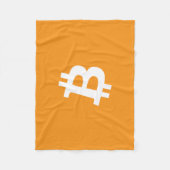 Bitmunt Cryptocurrency Logo Fleece Deken (Voorkant)
