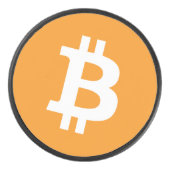 Bitmunt Cryptocurrency Logo Hockey Puck (Voorkant)