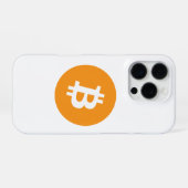Bitmunt Cryptocurrency Logo iPhone Hoesje (Achterkant horizontaal)