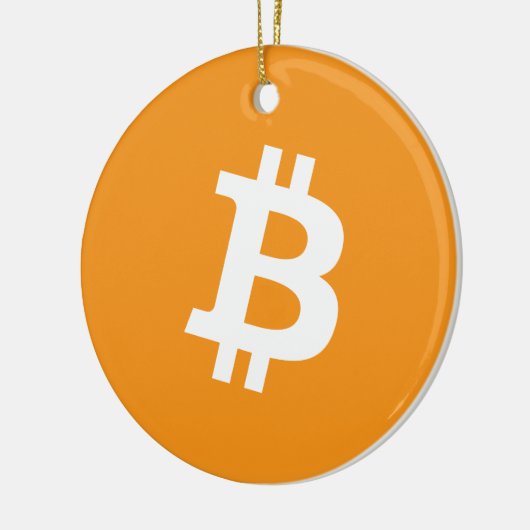 Bitmunt Cryptocurrency Logo Keramisch Ornament (Links)